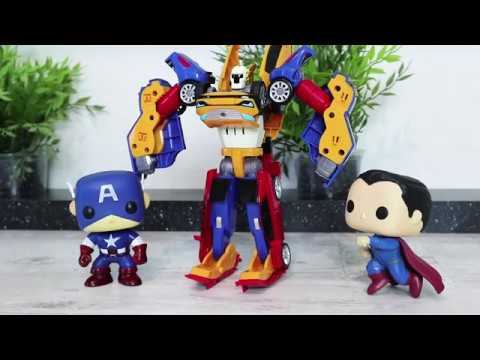 Тоботы Трансформеры: Тобот Тритан. Интеграция Тоботов X, Y, Z. Распаковка смотреть онлайн