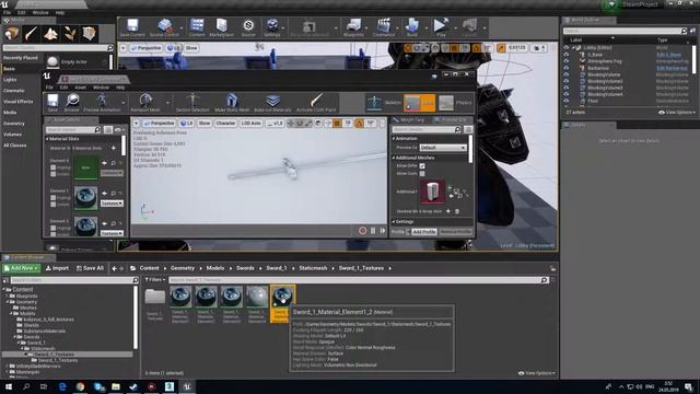 Дневник разработчика #5: Текстурирование оружия и добавление в Unreal Engine смотреть онлайн