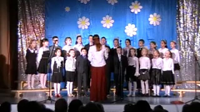 Младший хор на районном хоровом фестивале 2 марта 2008 года смотреть онлайн