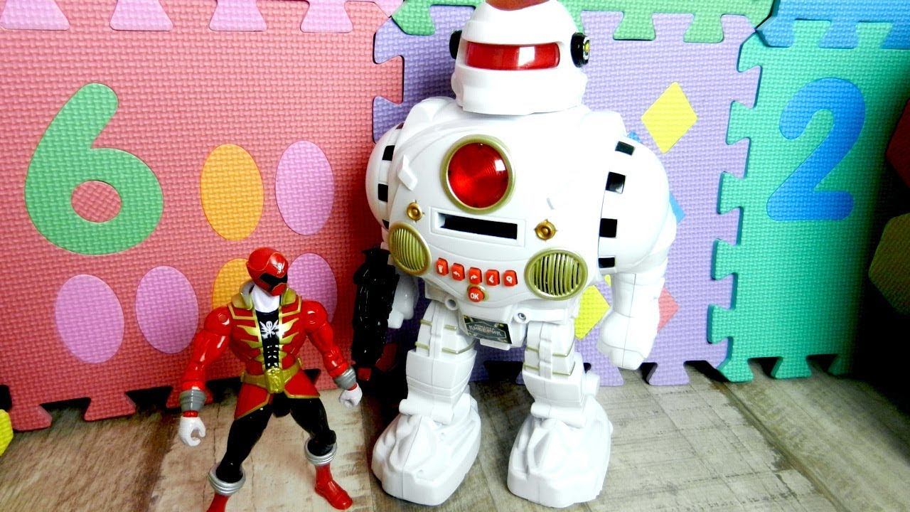 Робот, машины и Рейнджер. Видео с игрушками для детей смотреть онлайн
