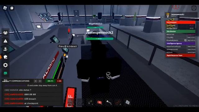 Roblox SCP Site RP IA Role