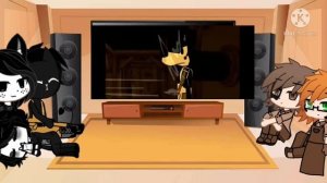 Реакция Бенди и остальных на Bendy Royale Animated Parody