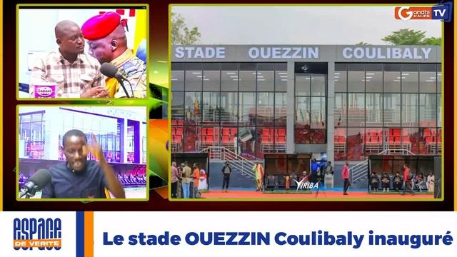 Le stade OUEZZIN Coulibaly inauguré смотреть онлайн