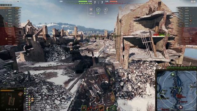 БОЛЕЕ 11К УРОНА И ЗАТАЩЕННЫЙ В КОНЦЕ БОЙ С ПУСТЫМ БК/ WAS ABLE TO WIN VICTORY WITHOUT SHELLS. смотреть онлайн