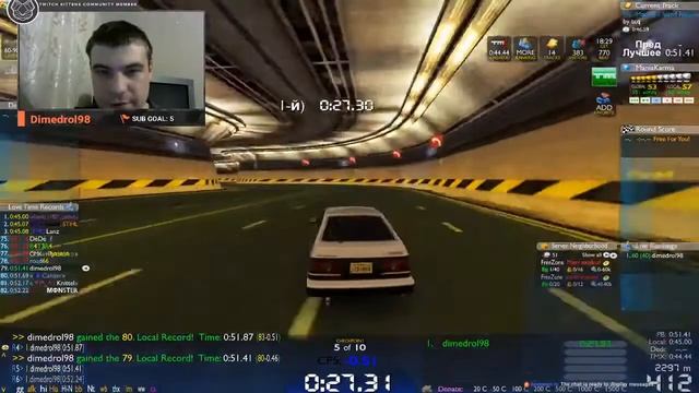 Тренировочка в Trackmania United Forever смотреть онлайн