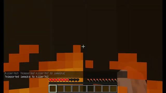 minecraft (адский паркур 3) я горю!!!!