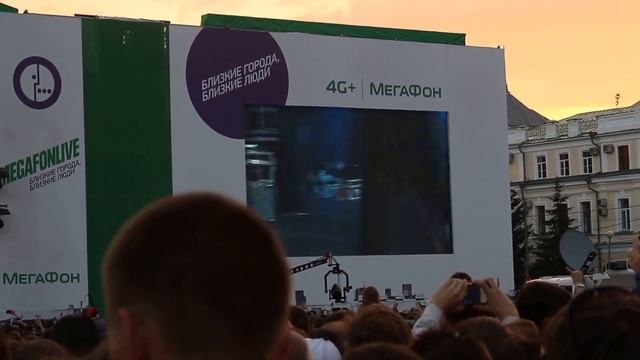 Сплин в Омске 30.07.2016 MegaFon Live смотреть онлайн
