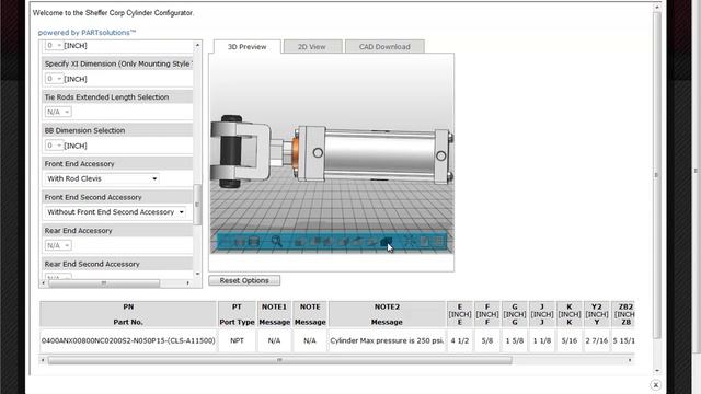 Sheffer Corporation Sales & Product Configurator смотреть онлайн