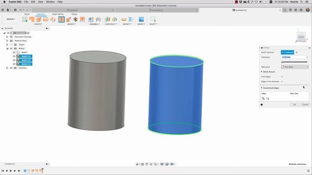 Surface Modeling in Fusion 360: Part 1 смотреть онлайн