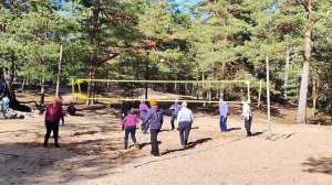 Волейбол в Солнечном(Ленинградская область)