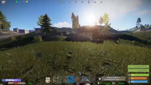 RUST - ВЫЖИВАНИЕ НА МАШИНЕ ,САМЫЙ БЫСТРЫЙ СТАРТ НА ИДЕАЛЬНО НАСТРОЕННОМ СЕРВЕРЕ , ПОДНЯЛ ТОННЫ ЛУТА смотреть онлайн