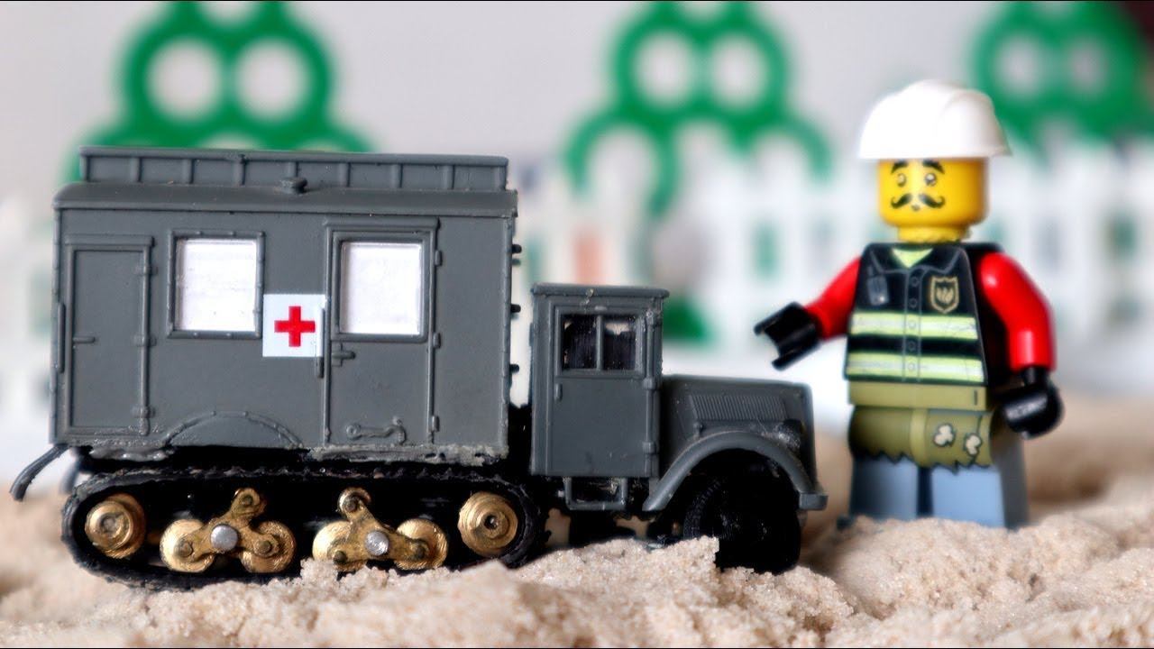 Грузовик и его испытания. Механик и модель грузовика. Игрушечный грузовик на РУ смотреть онлайн