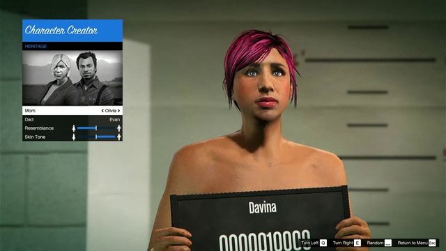 GTA Tips Presents Character Editor Davina смотреть онлайн