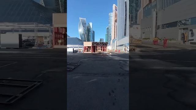 #expocenter Подготовка к выставке "Металлообработка 2023" Смотрим территорию экспо. смотреть онлайн