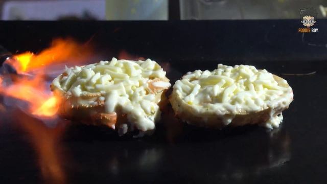 대게크림치즈파스타 / Snow Crab Pasta With Cream Cheese - Korean Street Food / 광주 남광주 밤기차 야시장 길거리 음식