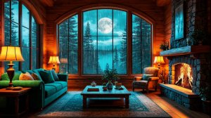 Звуки дождя для сна. Шум дождя и потрескивание камина для сна долговременные.