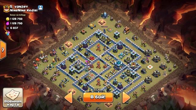 Как атаковать на тх 13 | Clash of Clans смотреть онлайн