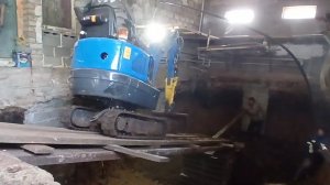Подъем экскаватора Rippa из бездны