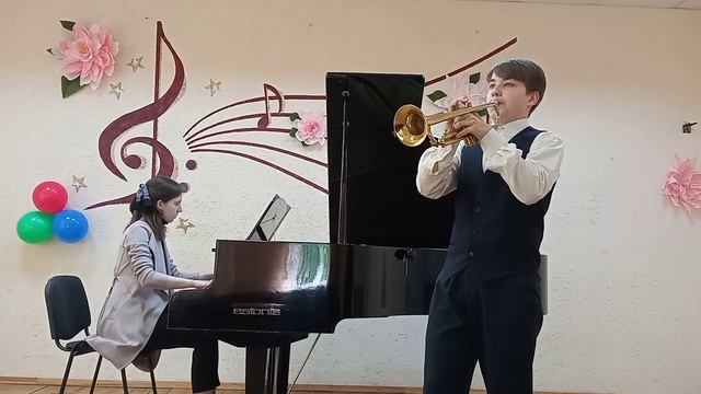 И. Мангушев, "Концерт для трубы №4", 1 ч. смотреть онлайн