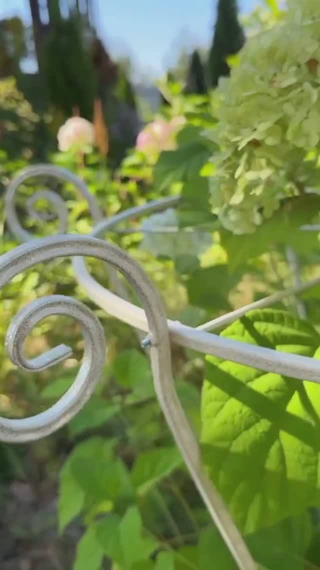 Опоры для цветов серия "Прованс" и новый цвет белое золото. смотреть онлайн