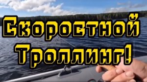 Скоростной троллинг. Скорость троллинга, воблеры, снасть.