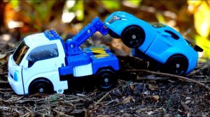 Тобот - Трансформер О. Робот - эвакуатор. Игрушки трансформеры для детей