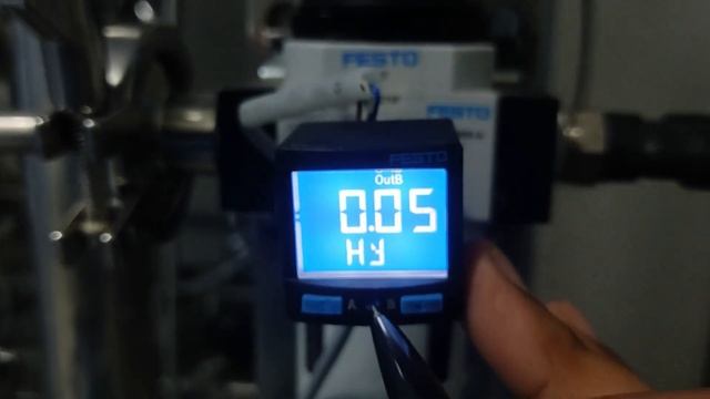 Festo AFR (air Filter Regulator) Span, Settings.