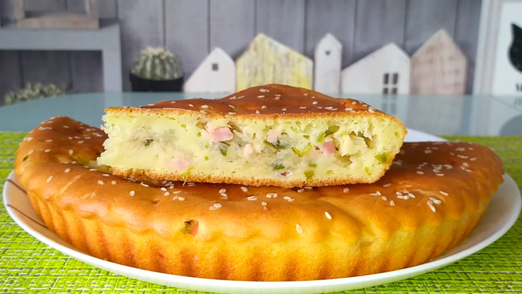 Самое удачное ТЕСТО на КЕФИРЕ для заливного пирога | Заливной ПИРОГ с КАПУСТОЙ смотреть онлайн