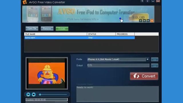 How it works: AVGO Free Video Converter смотреть онлайн