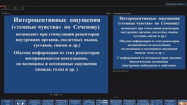 Шиза 1.1 (11.11.20) Сенсорные системы Занятие 1