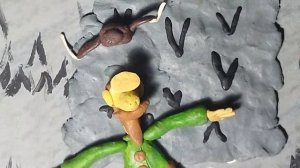 Падал прошлогодний снег 2 перезалив (пластилиновая анимация)