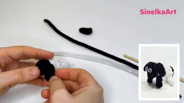 Поделка из синельной проволоки / Pipe Cleaner / DIY / Tutorial / Синельная проволока мастер класс смотреть онлайн