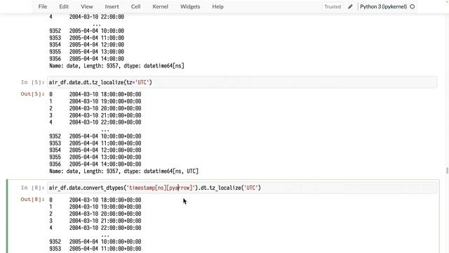 065. Converting Dates to UTC in Pandas смотреть онлайн
