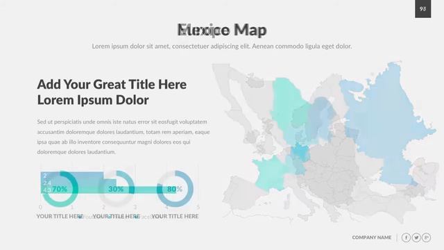 Charts and Data Driven PPT Pitch Deck - Graphicriver смотреть онлайн