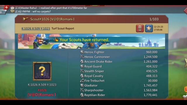 KINGDOM CLASH 4 WAY 🔥!!! [Z.X]LORDS MOBILE смотреть онлайн