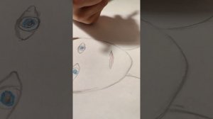 Портрет папы от Ани))) Творческий день у детей