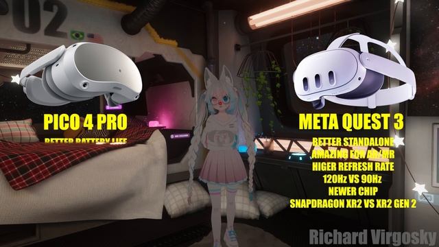 PICO 4 PRO - Cheap headset with EYE/FACE tracking you've probably never heard of - Unboxing & Revie смотреть онлайн