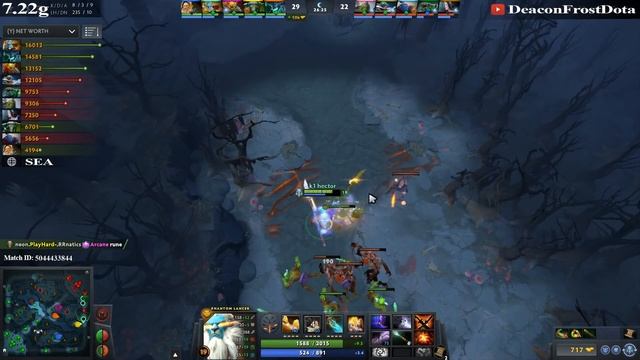 Raven [Phantom Lancer] Farmed Carry For The Win ► Dota 2 7.22g смотреть онлайн