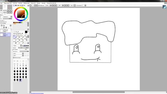 Как сделать фан-арты в Paint Tool Sai