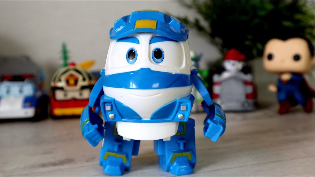 Кей трансформер. Роботы - Поезда. Видео с игрушками из мультфильмов смотреть онлайн