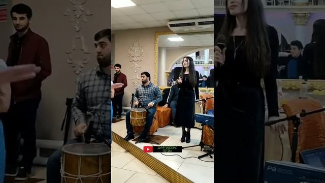 Даргинцы поют и танцуют ( мощная свадьба) поет Патимат Меджидова