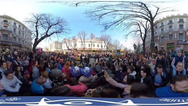 Юморина, 1 Апреля 2017 - старт парада. 360 VR смотреть онлайн