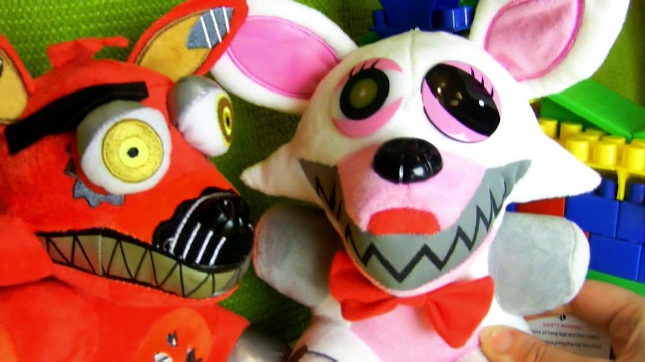 Фокси и Мангл поймали машинку. История с игрушками из игры 5 ночей с Фредди смотреть онлайн