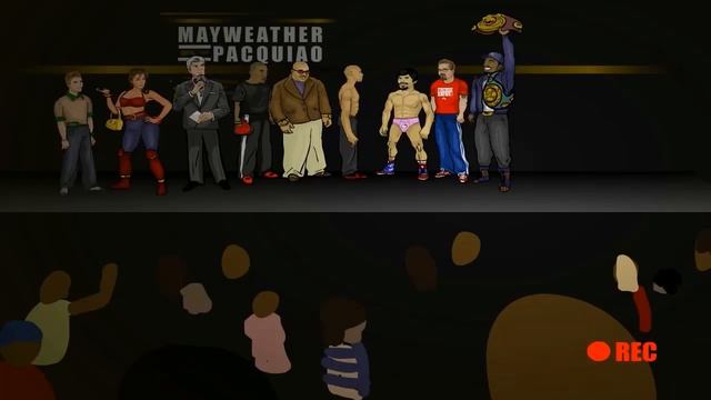 Floyd Mayweather vs Manny Pacquiao (CARTOON) смотреть онлайн