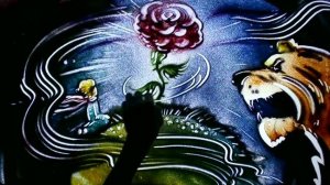 Маленький принц- песочная анимация Лилия Чистина