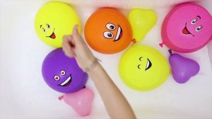 Веселые воздушные шарики Играем и лопаем шарики