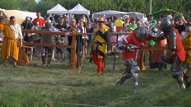 Фестиваль "Великий Болгар" 2022. Меч баклер бой 16. Шакиров VS Нуриев смотреть онлайн