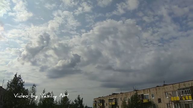 Xiaomi Redmi Note 4. Ускоренная съёмка облаков. Печора. смотреть онлайн