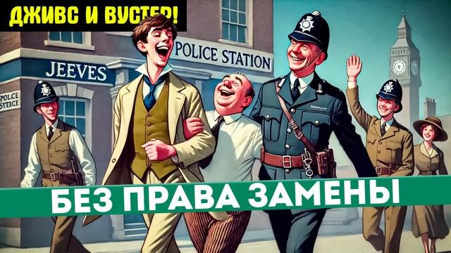 ДЖИВС и ВУСТЕР! Без Права Замены | Читает Большешальский | П.Г. Вудхаус | Аудиокнига | Юмор