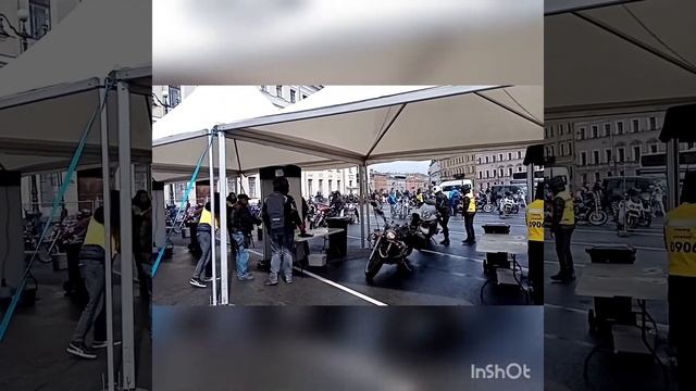 Открытие мото сезона 2023 Дворцовая площадь. смотреть онлайн